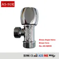 Chrome Plated 90 Degree Brass Angle Valve A8003